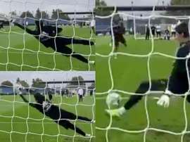 Thibaut Courtois, portiere del Belgio e del Real Madrid. IG/Courtois