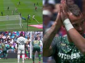 Jesé remue le couteau dans la plaie et marque au Bernabeu. Captura/BeinSport