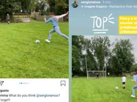 Sergio Ramos convida Conor McGregor para treinar no Real Madrid. Capturas/Instagram/thenotoriousmma/