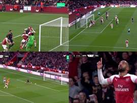 Muchos goles en los primeros minutos. Capturas/Movistar+Ligadecampeones