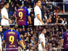 C'était chaud lors du 'Clasico'. Captures/Vamos