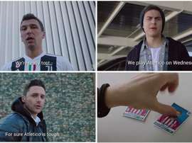 A Juve fez um video para motivar os adeptos. Capturas/Juventus