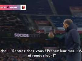 Tuchel, Cavani et Henrique ont explosé. Capture/J+1/Canal+