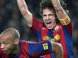 Quase 10 anos da última eliminação do Barça. EFE/Archivo