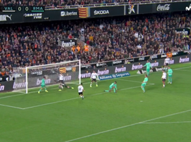 Soler brise les espoirs de 1ère place du Real Madrid. Capture/Movistar+LaLiga