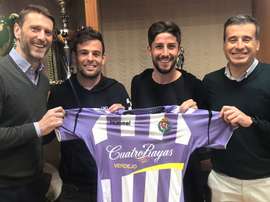 El Valladolid renueva a dos jóvenes de futuro. RealValladolid