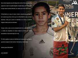 Achraf continuará como jogador da Inter de Milão. Twitter/AchrafHakimi