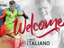 Italiano, nuevo portero del Newcastle Jets. Twitter/NewcastleJets