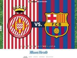 Miami Herald' Girona-Barça. MiamiHerald