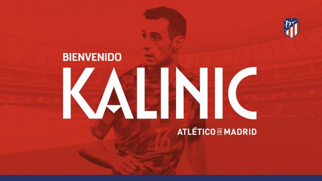 Niko Kalinic, nuevo refuerzo del Atlético de Madrid Niko Kalinic, nuevo refuerzo del Atlético de Madrid