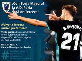 Detallazo de Borja Mayoral. Twitter/adparla