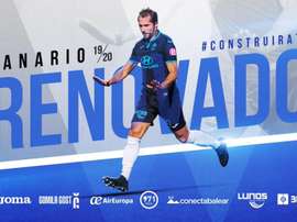 Canario prolonge à l' Atlético Baleares. EFE
