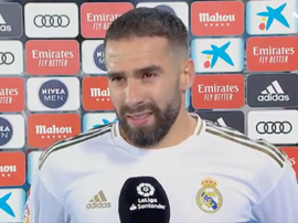 Carvajal habló tras la victoria. Captura/Movistar