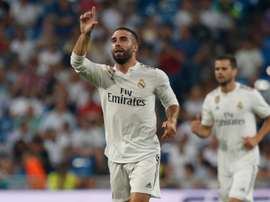 Dani Carvajal has expressed his desire to one day play in the Premier League. TWITTER/RMCF