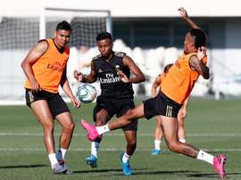 Zidane justificou a ausência de Rodrygo para o clássico. RealMadridCF