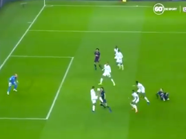 Cavani a inscrit son 9ème but de la saison. capture/beINSports