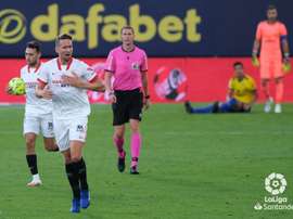 Victoria trabajada del Sevilla en el Carranza. LaLiga