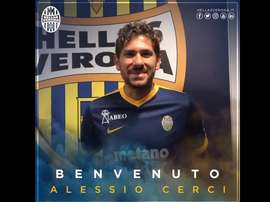 Cerci es ya nuevo jugador del Hellas Verona. HellasVerona