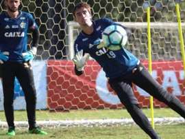 César fue el héroe del partido. Flamengo/GilvandeSouza