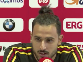Chadli comparó a Mbappé con Messi. Captura