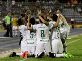 A partida marcou o regresso da formação catarinense às competições continentais. Conmebol