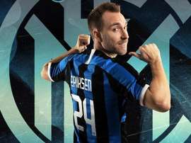Eriksen escolheu o número 24. Inter