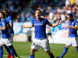 Christian Fernández no puede estar más orgulloso de haber renovado con el Oviedo. RealOviedo