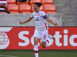 Christine Sinclair firma uno de los mejores goles en Canadá. Twitter