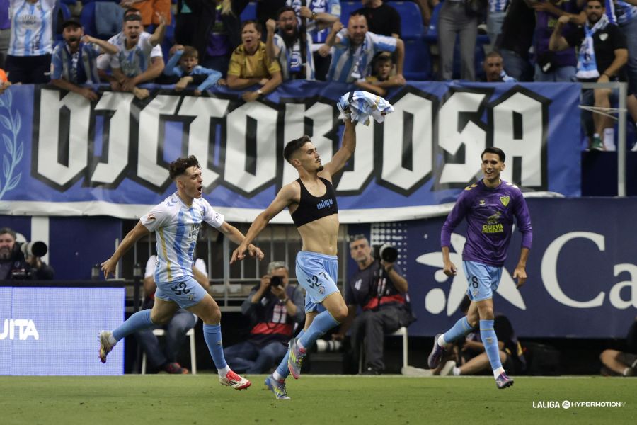 Chupetazo en La Rosaleda
