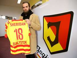 El delantero llega procedente de la Liga de Chipre. Jagiellonia