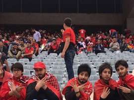 Mujeres en Irán decididas a asistir a los partidos. Twitter