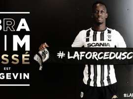 Cissé rejoint angers. Twitter/AngersSCO