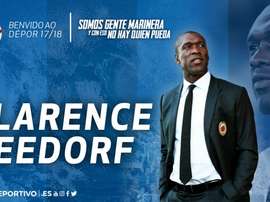 Clarence Seedorf named new Deportivo coach. RCDeportivo