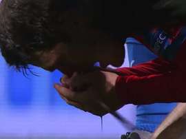 Ramos le dio un codazo a Havel. Captura/Movistar+