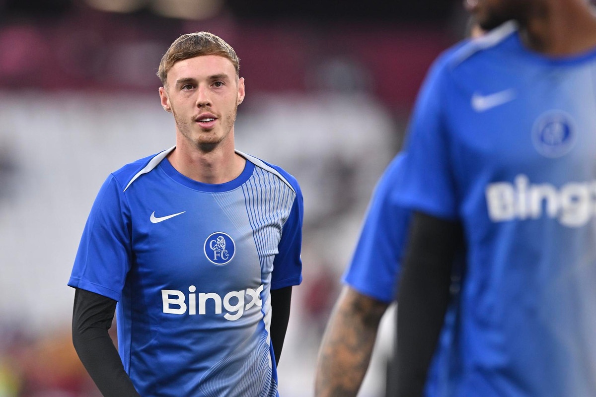 Chelsea adota cautela com Palmer, antes do clássico contra o Arsenal