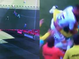 Vio adelantado a Dani, y no lo dudó. LaLigaTV