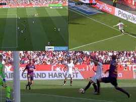El VAR actuó para validar el gol. PimpleTV