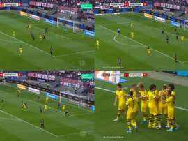 Witsel culminó una jugada de acoso y derribo del Borussia. Movistar+