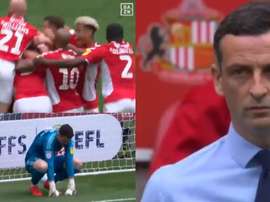 El Sunderland cayó con un discutido gol en el 94'. DAZN