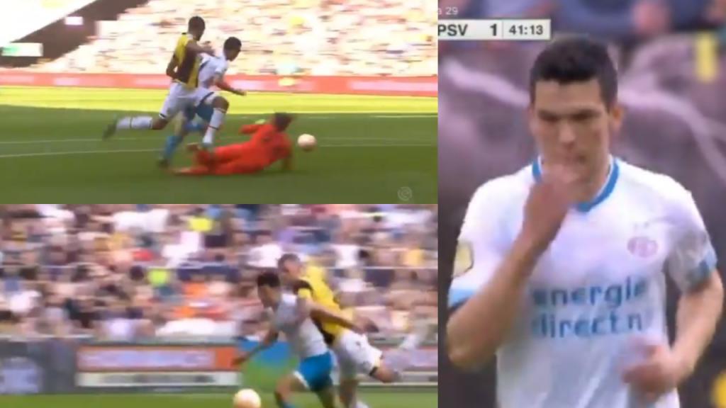 Acusan al 'Chucky' Lozano de piscinero en Holanda