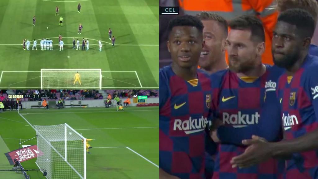Un Messi exceptionnel calme le Celta Vigo Un Messi exceptionnel calme le Celta Vigo