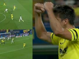 Moreno refroidit le Real et ouvre le score avec l'aide de la VAR. Movistar+
