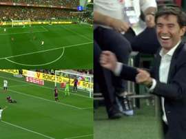 La rete del vantaggio di Gameiro. TVE