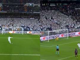 Hazard obtient un pénalty que transforme Sergio Ramos. Movistar+