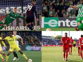 Le onze révélation de Liga selon l'UEFA. AFP/EFE