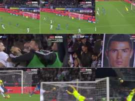 Cristiano Ronaldo a inscrit un but spectaculaire. Capture/gol