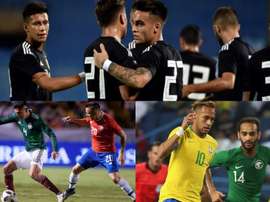 Aragentina, México y Arabia Saudí, los que más jugadores han probado. EFE