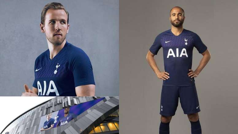 El Azul Protagonista De La Segunda Camiseta Del Tottenham Besoccer