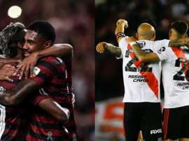 Les compos probables de la finale de la Copa Libertadores entre Flamengo et River Plate. EFE