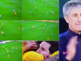 La dernière merveille de De Jong. Captures/MovistarLaLiga